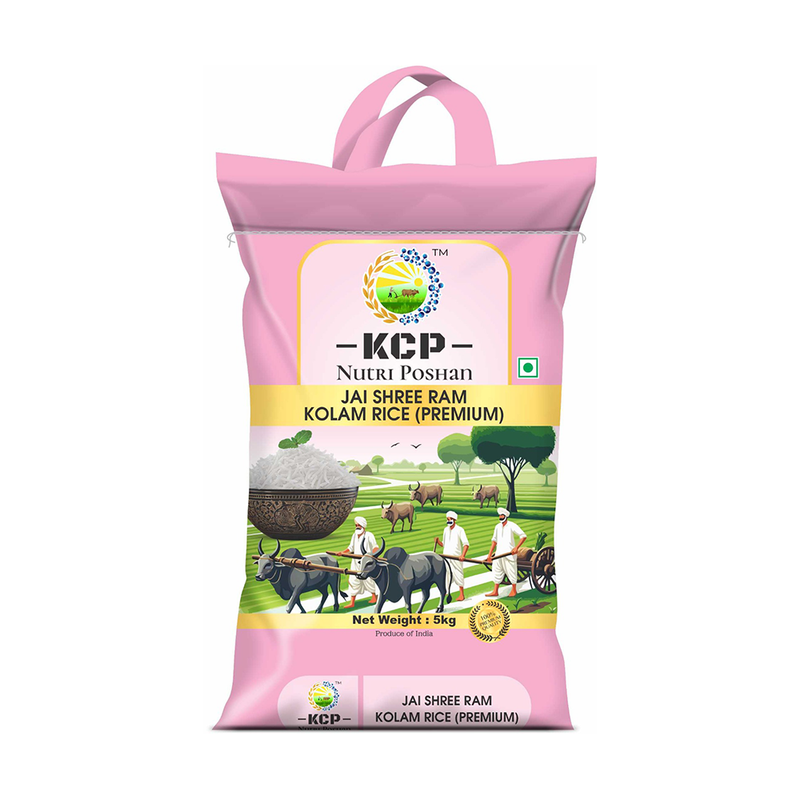 KCP Nutri Poshan Jai Shree Ram Kolam Premium Rice 5kg